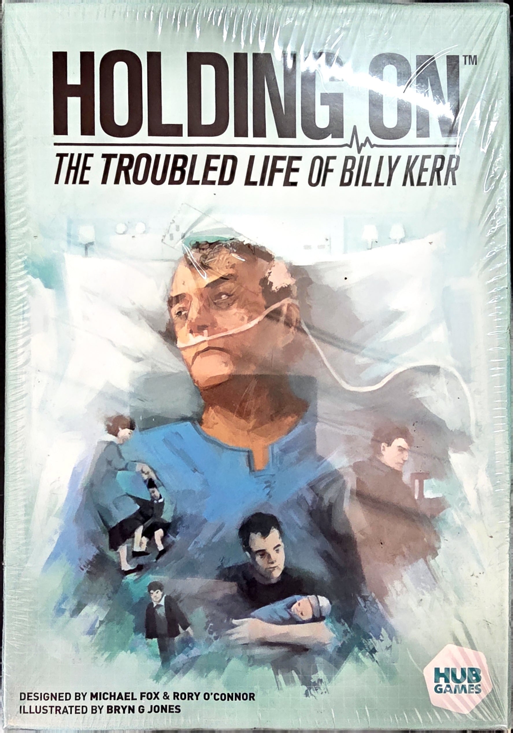 Holding On The Troubled Life of Billy Kerr Board Game, Used, English Edition